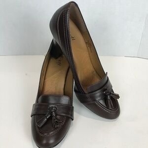 EURO SOFT BY SOFFT Brown tassel heels Sz 8.5